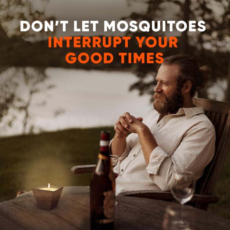 OFF! Backyard Citronella Scented Candle, Ambiance Enhancing Centerpiece, Burns for up to 25 Hours, 16 oz ( Pack of 2) - Image 5