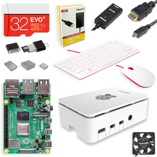 CanaKit Raspberry Pi 4 Complete Desktop Starter Kit (8GB RAM) - Image 1