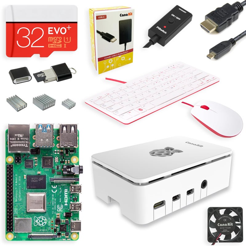 CanaKit Raspberry Pi 4 Complete Desktop Starter Kit (8GB RAM) - Image 5
