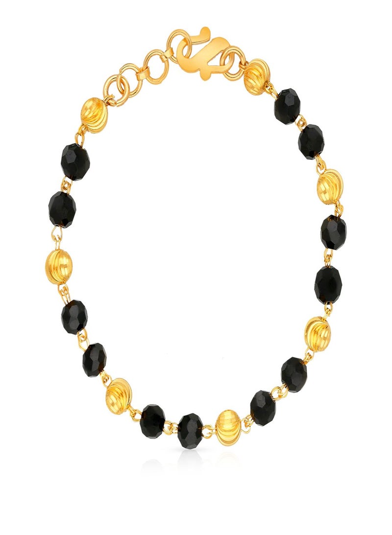 Malabar Gold and Diamonds 22 KT 916 Purity Gold Bracelet HTBR073  - Image 1