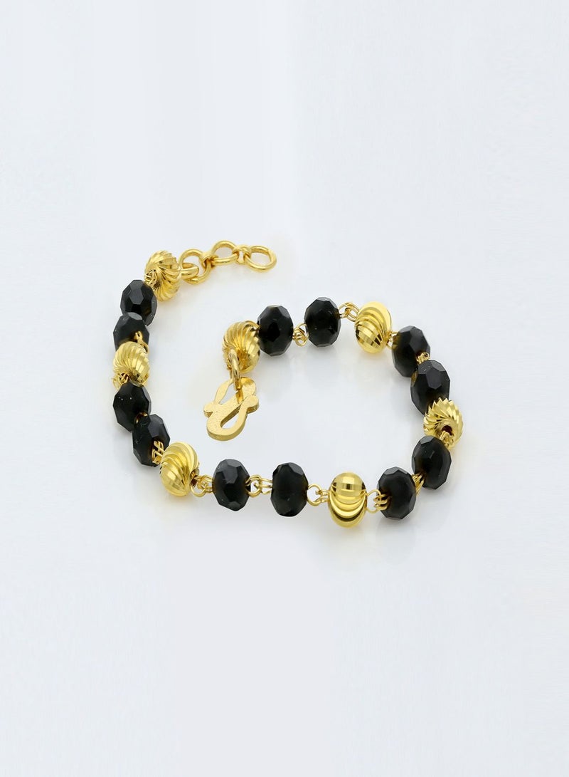 Malabar Gold and Diamonds 22 KT 916 Purity Gold Bracelet HTBR073  - Image 3