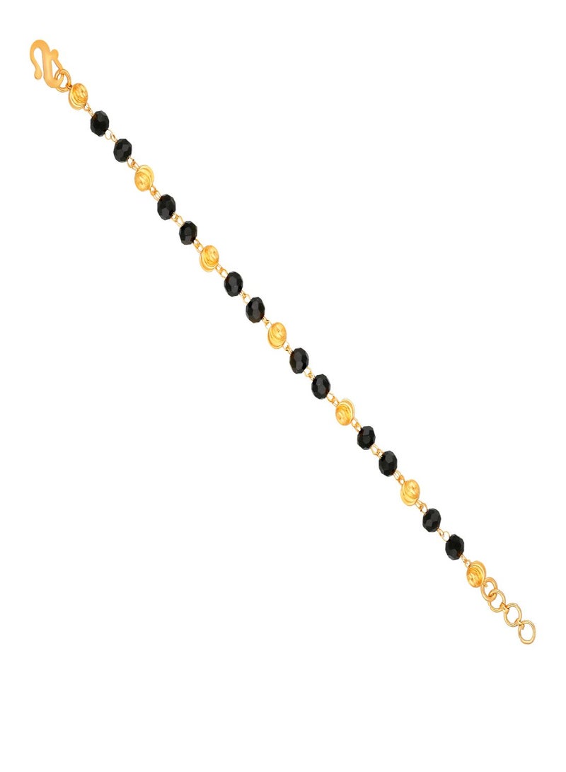 Malabar Gold and Diamonds 22 KT 916 Purity Gold Bracelet HTBR073  - Image 2
