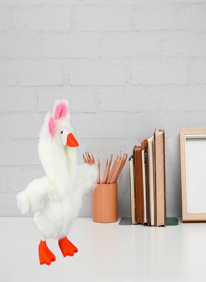 Fukaisu 7in/17.78cm Desktop Goose Clothes, Cute Easter Bunny Desk Goose Outfit Mini Magnetic Toy Decor Accessories for Desk Porch Statue (Only Clothes) - Image 5