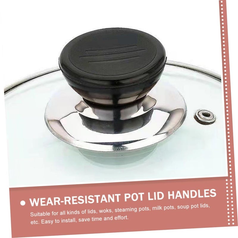 Stainless Steel Pot Lid Knobs Heat Resistant Replacement Handles Easy to Install Kitchen Cookware Accessories - Image 5