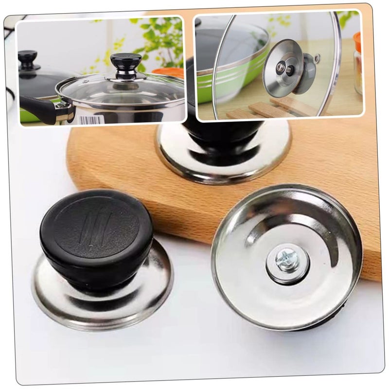 Stainless Steel Pot Lid Knobs Heat Resistant Replacement Handles Easy to Install Kitchen Cookware Accessories - Image 4