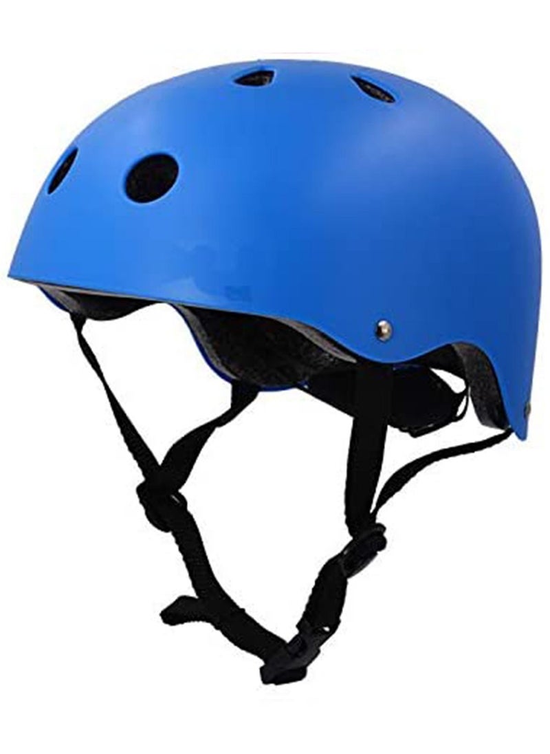LIMOS Kids Helmet 7 in 1 , Adjustable Protections for Scooter Skateboard Roller Skating Cycling (Blue)  - Image 3