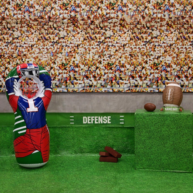 Beistle Lower Deck Stadium Backdrop Theme 4 Feet x 30 Feet - Image 2