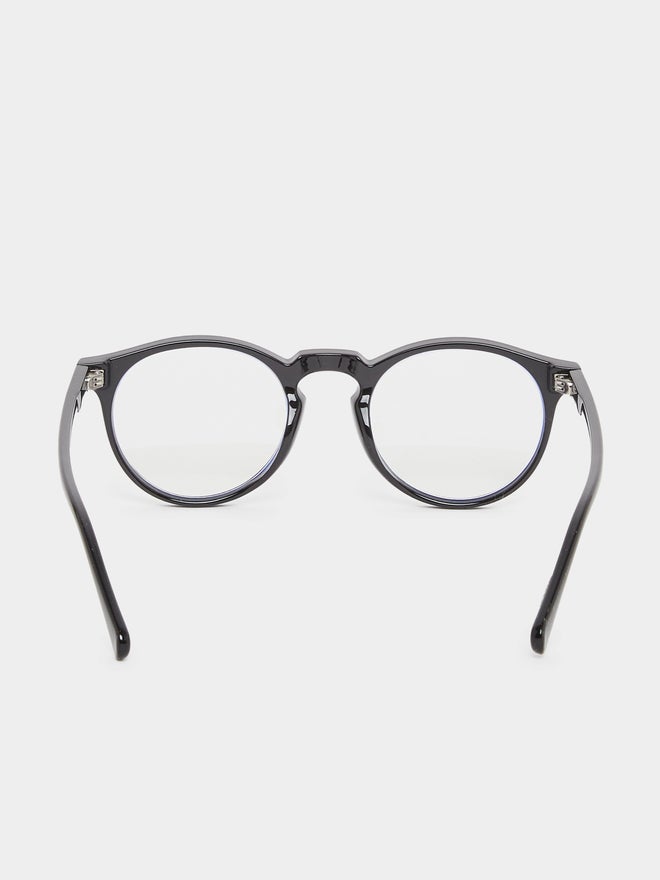 Styli Styli Clear Round Sunglasses with Nose Pads  - Image 4