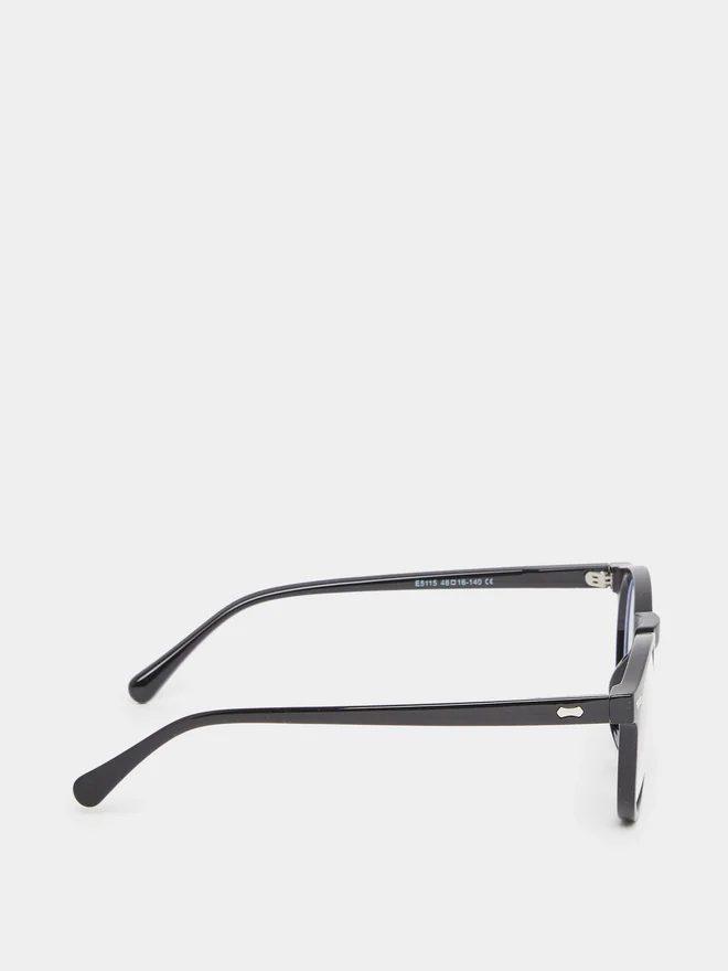 Styli Styli Clear Round Sunglasses with Nose Pads