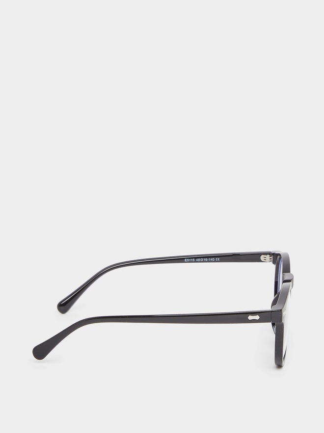Styli Styli Clear Round Sunglasses with Nose Pads  - Image 3