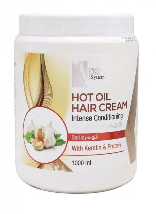Spa System Hot Oil Hair Cream - Garlic 