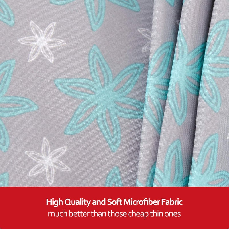 Moonsea Pack and Play Sheets, 2 Pack Mini Crib Sheets, Stretchy Playard Fitted Sheet, Compatible with Graco Pack n Play, Soft and Breathable Material, Planet & Flower - Image 2