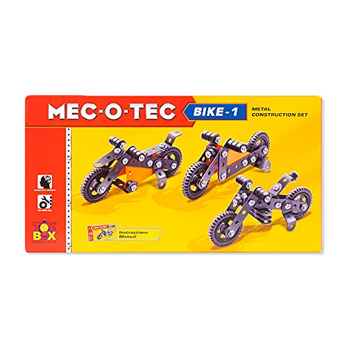 TOYZTREND MEC - O - Tec Bike 1 Metal Construction Toy, Building Blocks, Educational Toys for 6+ yrs Boys and Girls, Multicolor - Image 5