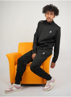 Abitos Men's Full Black Jacket – Stylish, Warm, and Perfect for Casual or Sport  - Image 1
