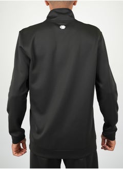 Abitos Men's Full Black Jacket – Stylish, Warm, and Perfect for Casual or Sport  - Image 3
