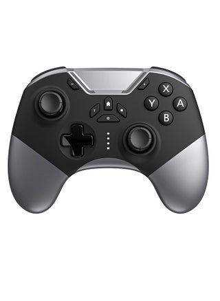 Game Controller, Sturdy And Durable Bluetooth Controller, Lightweight Portable Wireless Gamepad Joystick, Gaming Controller Joystick For Computer Gaming Console, (1pc, Black And Grey) - pzsku/Z7DF05DA5DCB429D560F5Z/45/_/1727346424/48977936-9dae-4ff8-920b-893eff2a2eda