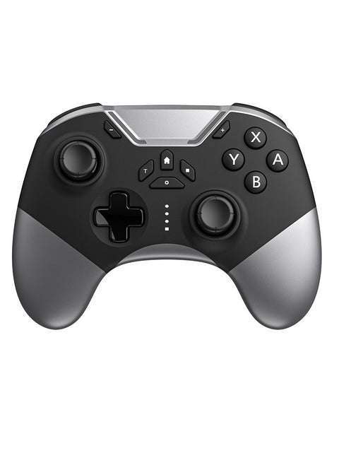 Game Controller, Sturdy And Durable Bluetooth Controller, Lightweight Portable Wireless Gamepad Joystick, Gaming Controller Joystick For Computer Gaming Console, (1pc, Black And Grey)