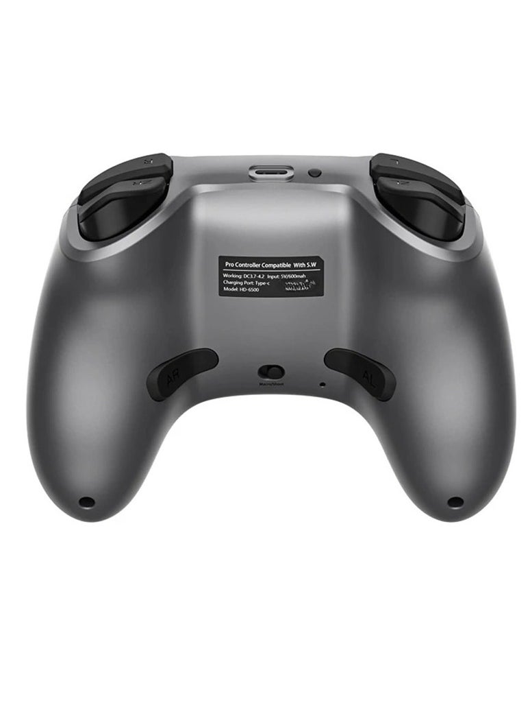 Generic - Game Controller, Sturdy And Durable Bluetooth Controller, Lightweight Portable Wireless Gamepad Joystick, Gaming Controller Joystick For Computer Gaming Console, (1pc, Black And Grey) - Image 1