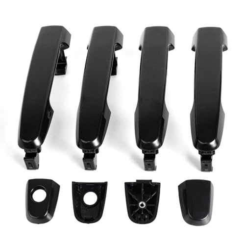 FAERSI 4pcs Exterior Door Handles for 20022006 Toyota Camry 20032013 Corolla Matrix 20012012 RAV4 Prius 0409 Pontiac Vibe 20032010 Front Rear Driver Passenger Side Replaces 81309 92894 - Image 1