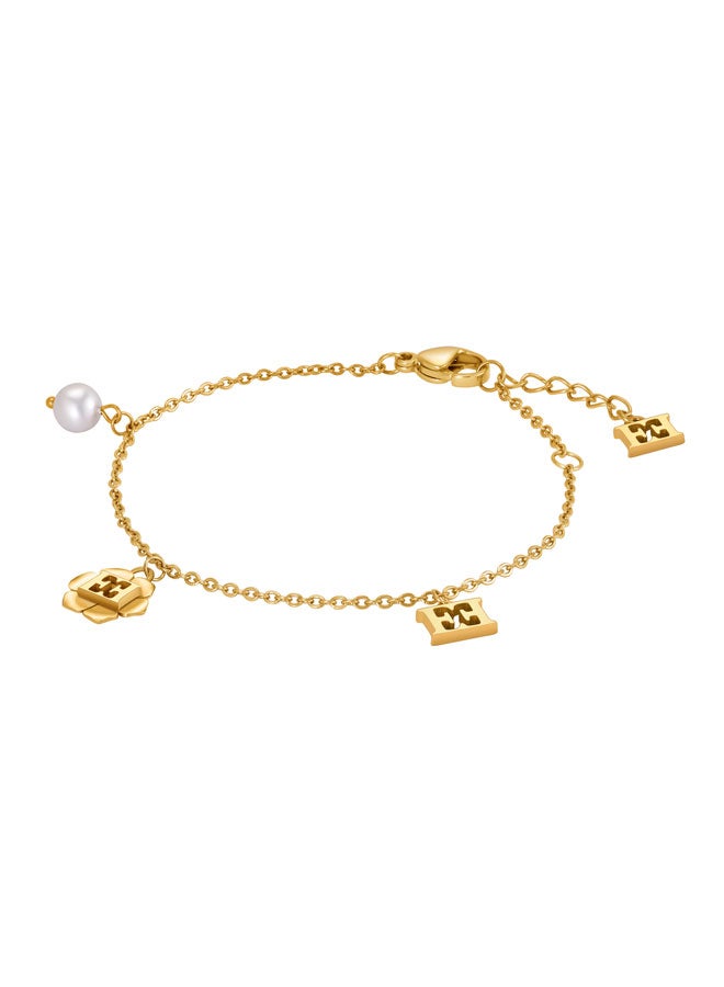 ESCADA Ava Gold Plated Stainless Steel Bracelet for Women 140mm - Image 1