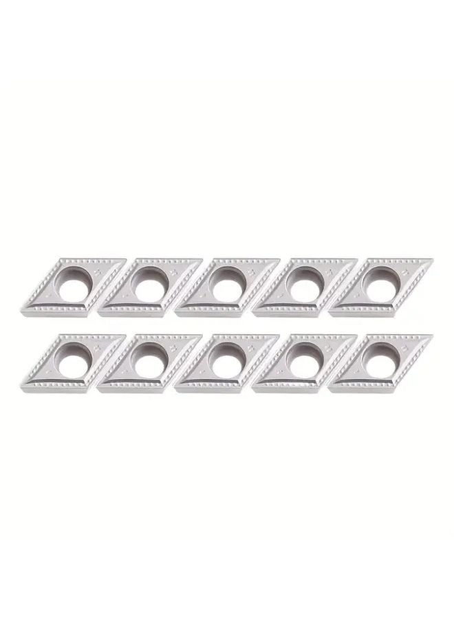 DCMT11T304 إدراجات كربيد MT 20 قطعة شفرات سيراميك معدنية لورشة مخرطة CNC - Image 1