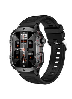 QX11 Full Screen Touch Smartwatch With Bluetooth Call, 1.96 "Display, Suitable For Android 4.4 And Ios 9.0 And Above, Apple 5s And Above (Black)
