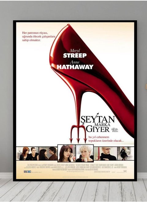 The Devil Wears Prada Movie Poster - High Quality Canvas Wall Art - Room Decor - The Devil Wears Prada Poster for Gift