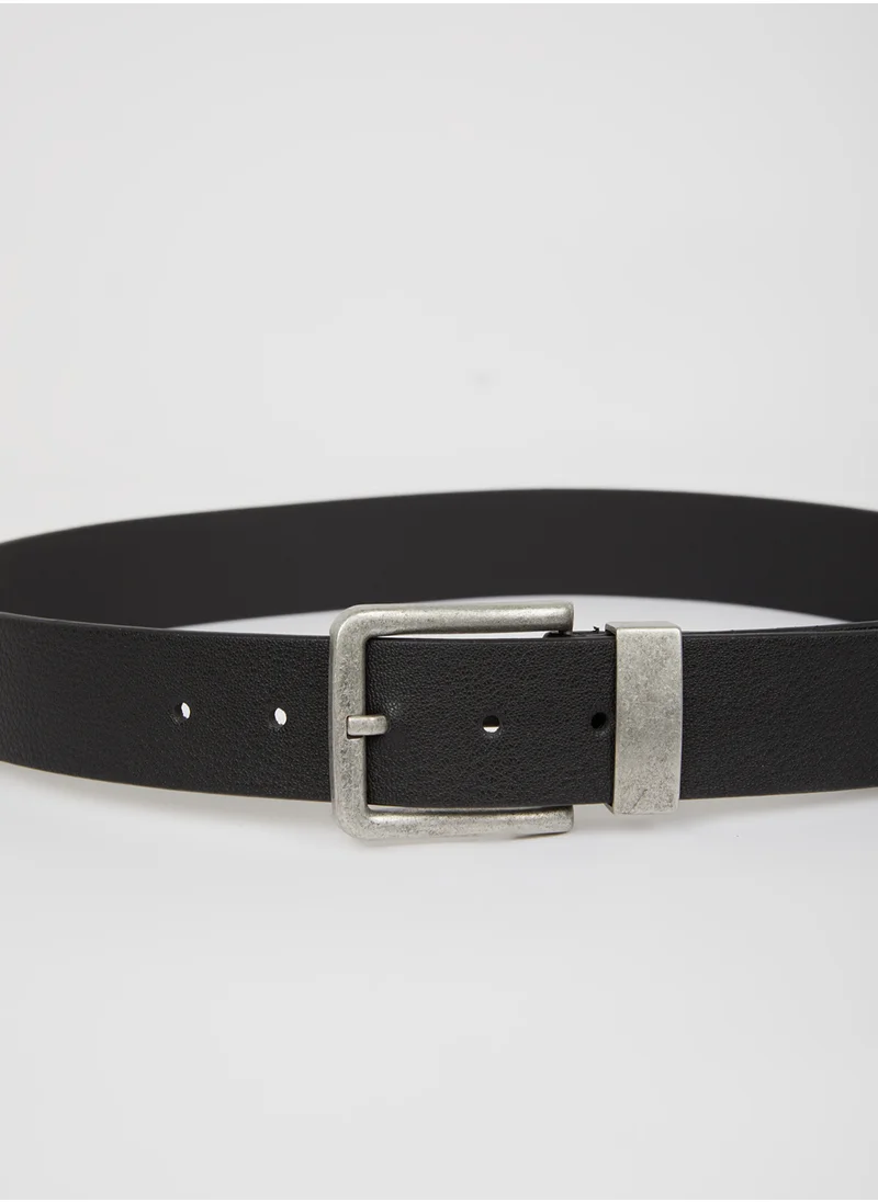 ديفاكتو Faux Leather Jean Belt