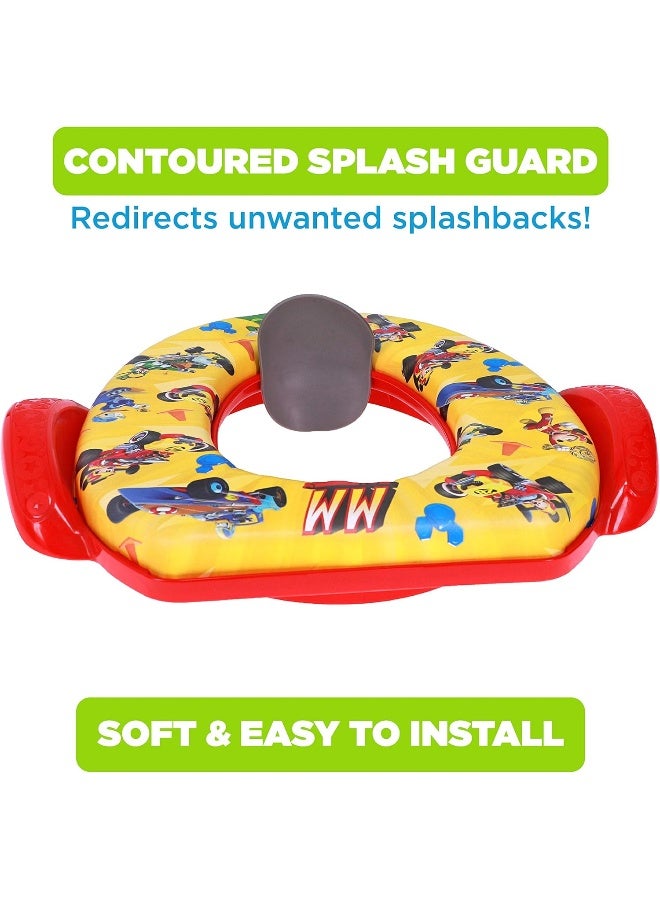 Disney Mickey Mouse 'Track Adventures' Soft Potty Seat and Potty Training Seat - Image 5