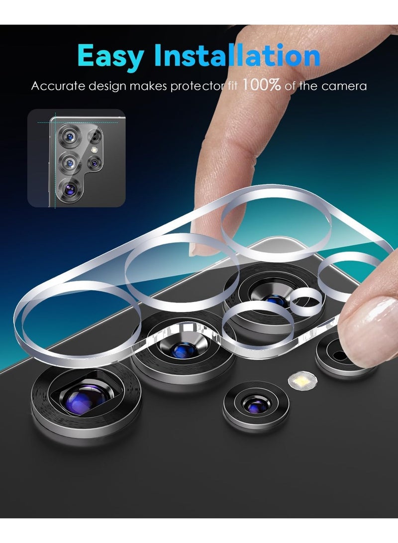 بيوينتي 2 in 1 For Samsung Galaxy S25 Ultra  Screen  Camera Protection - High transparency full coverage security protector - Image 5