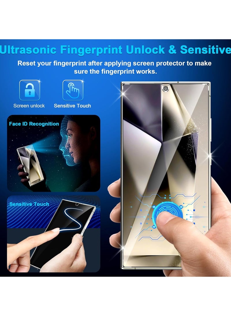 بيوينتي 2 in 1 For Samsung Galaxy S25 Ultra  Screen  Camera Protection - High transparency full coverage security protector - Image 3