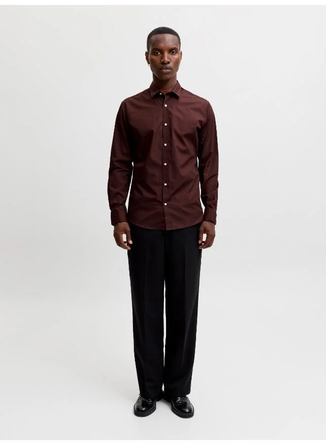 JACK & JONES Solid Regular Fit Shirt