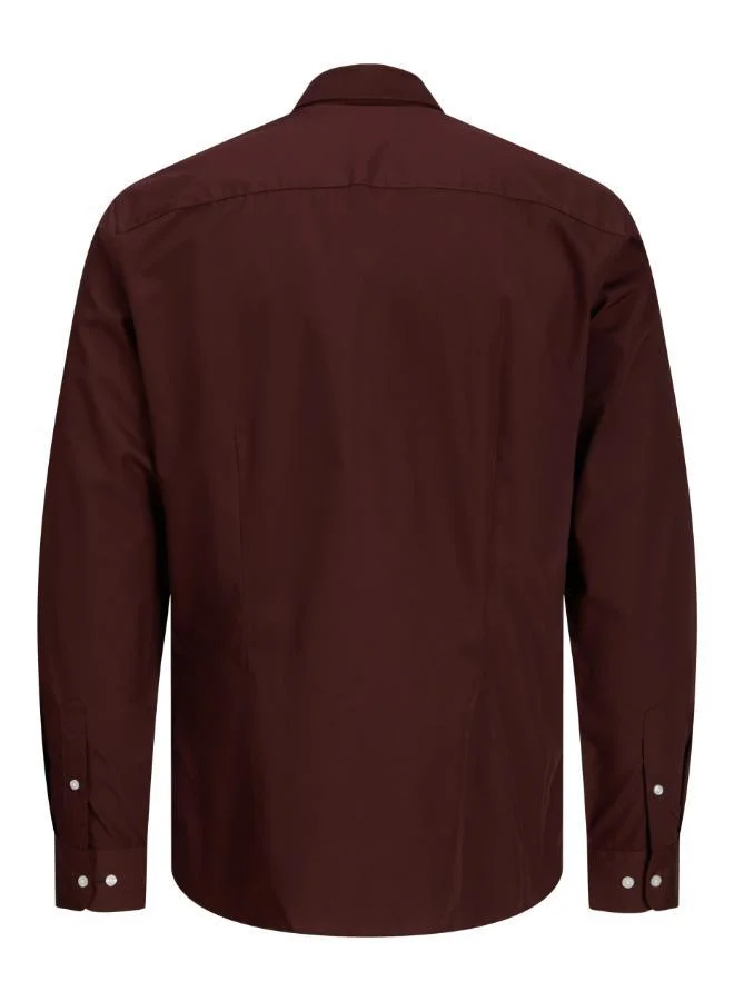 JACK & JONES Solid Regular Fit Shirt
