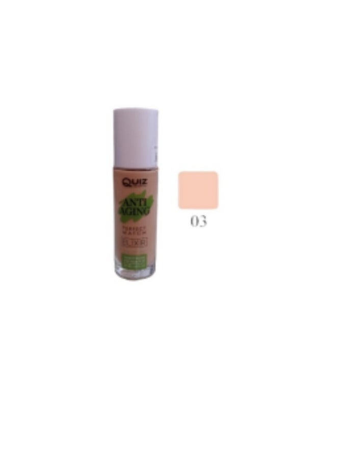 QUIZ Anti Aging Foundation Ivory  3 
