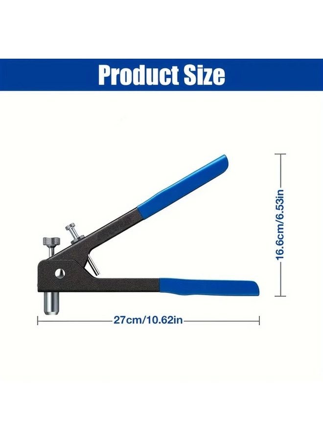 Rivet Nut Gun Set 6Pcs Professional Hand Riveter Tool M3 M4 M5 M6 M8 Mandrel - Image 3