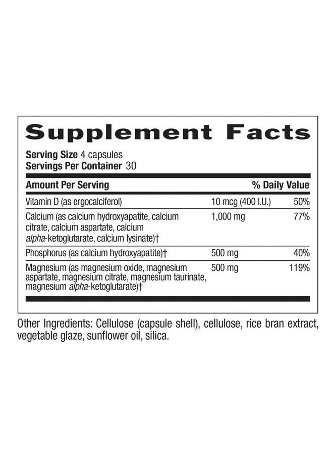 Country Life Targetmins Calcium Magnesium With Vitamin Dcomplex 1000Mg/500Mg/10Mcg 120 Vegan Capsules Certified Gluten Free Certified Vegan Verified Nongmo Verified  - Image 3