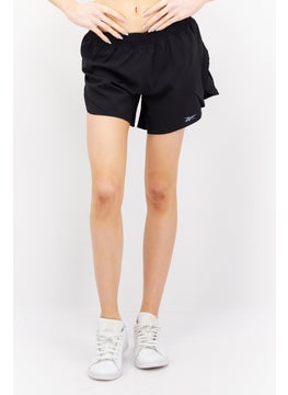 Reebok Women Sportswear Fit Running Short, Black  - Image 1