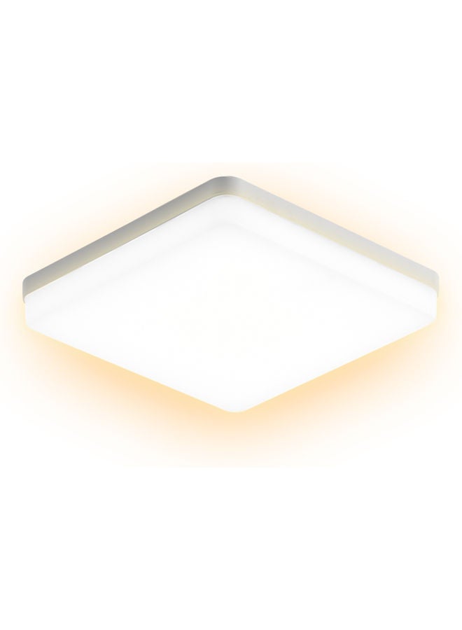 NIBEMINENT 2800-3200K Square LED Ceiling Light Warm White  - Image 1