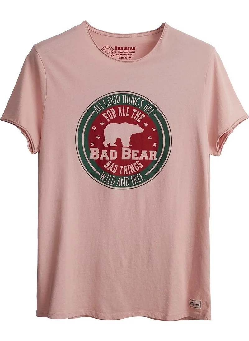 باد بير Men's Powder Crew Neck T-Shirt