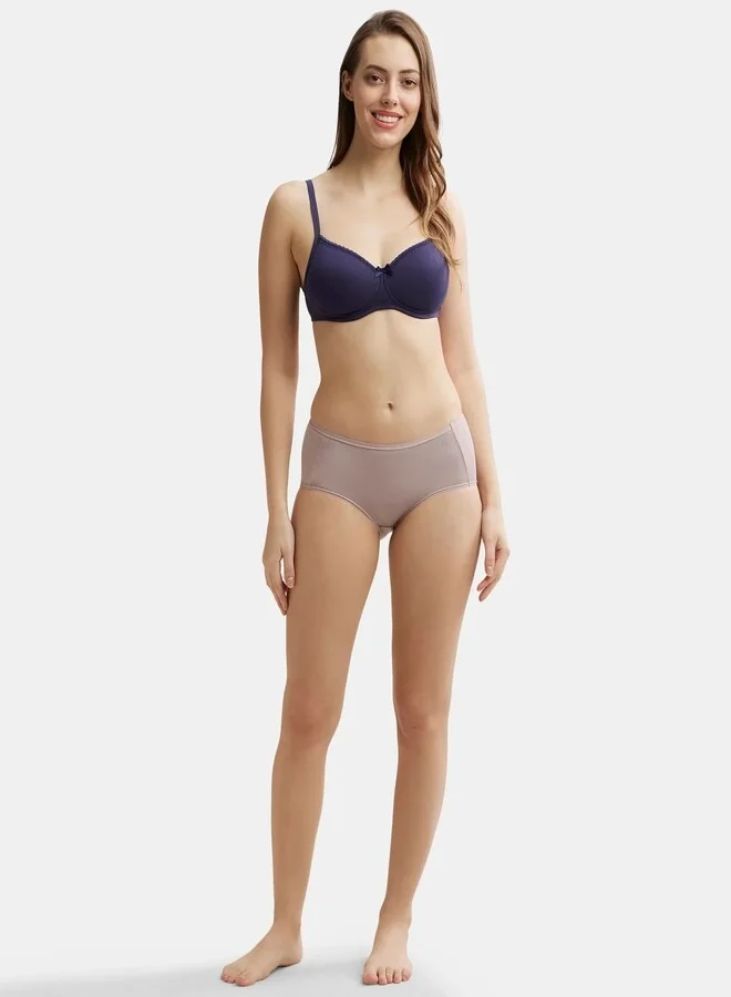 JOCKEY Jockey Womens International Collection Full Brief 1809-0105-mocha