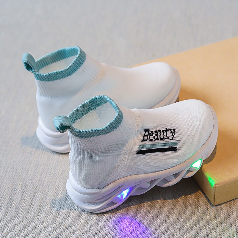 Mesh Sneakers Lightweight Flexible Sole Walking Shoes For Kids Indoor And Outdoor Activities - Image 4