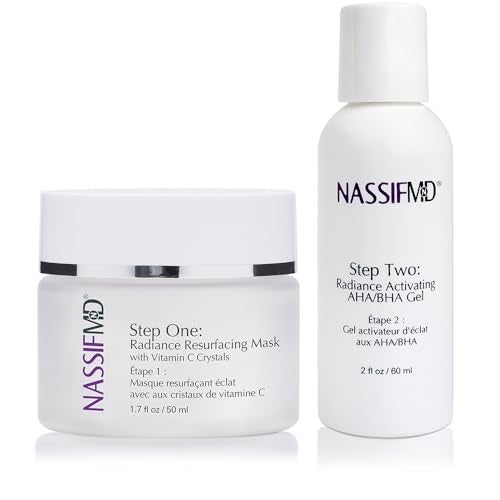 NassifMD MicroSpa Vitamin C Skin Peel AHA BHA Exfoliant with Salicylic Acid - Image 1