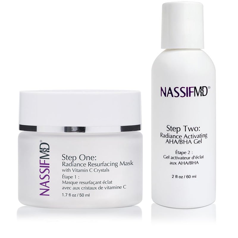 NassifMD MicroSpa Vitamin C Skin Peel AHA BHA Exfoliant with Salicylic Acid - Image 2