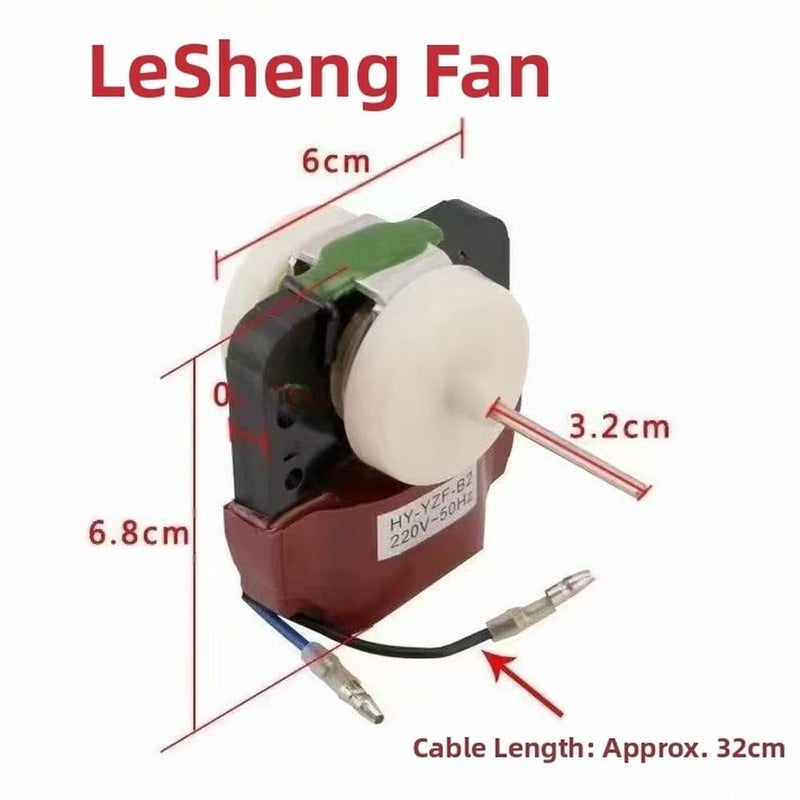 LG SANYO Refrigerator Cooling Fan Motor Replacement Size F For Seamless Installation - Image 3