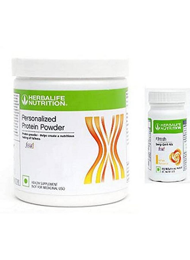 Herbalife Nutrition PERSONLIZED PROTEIN 200 + AFRESH LEMON Combo (250 GM) - Image 1