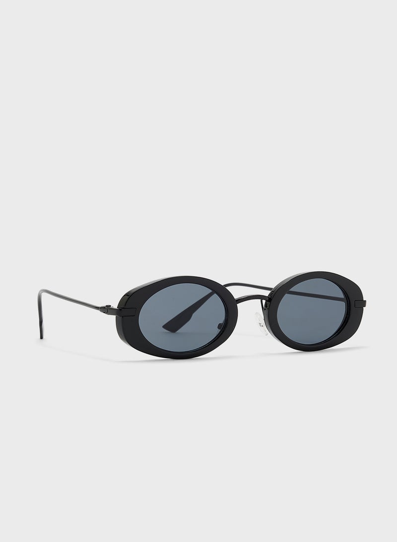 Seventy Five Round Streetwear Casual Sunglasses  - Image 1