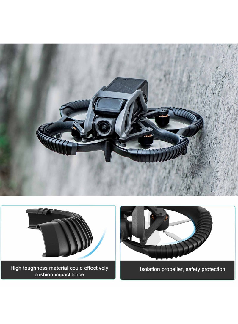 Avata Propeller Guard, Unity Propellers Protector for DJI Avata Drone Accessories (Black) - Image 2