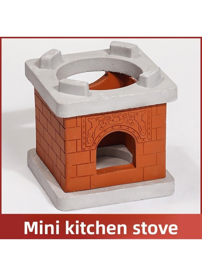 Mini Small Kitchen Special Burning Vegetable Oil Stove Fuel Tank Frying Pan Grill Wood Carbon Soup Pot Accessories Wholesale