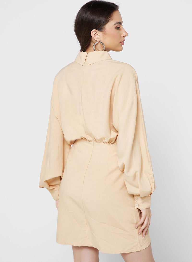 Cmeo collective Tawny Twist-Front Dress - Image 2