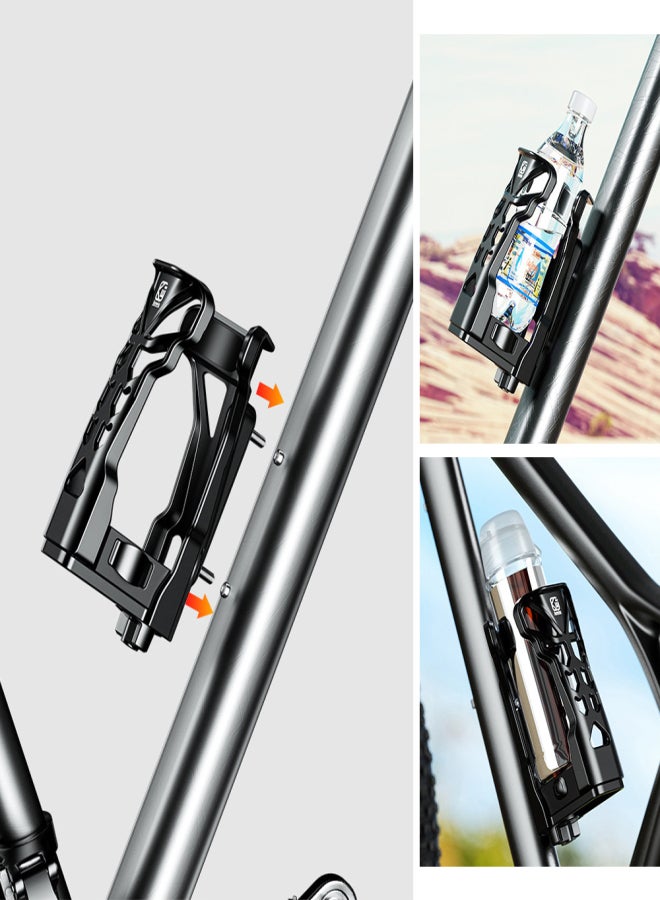 Kewig Bike Water Bottle Holder Rotatable Motorcycle Drink Holder Bicycle Water Bottle Mount Cage Fits Bike Stroller Motorcycle - Image 4